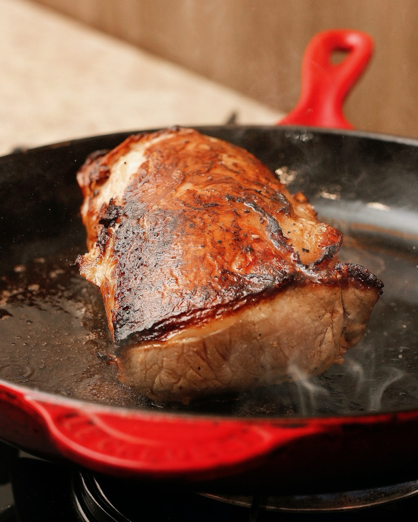 Pernil selado ao ponto perfeito